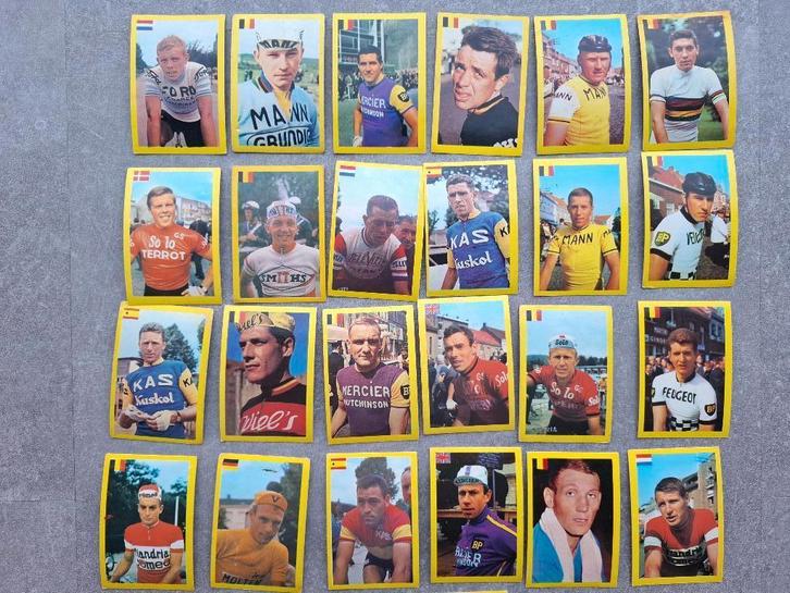 Wielrenners 1968 - Maple leaf, Verzamelen, Sportartikelen en Voetbal, Gebruikt, Spelerskaart, Ophalen of Verzenden