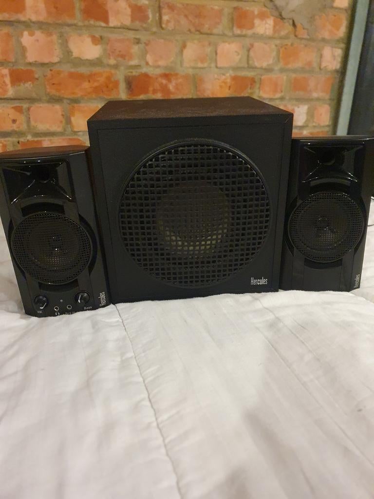 Surround systeem 2.1, Ophalen