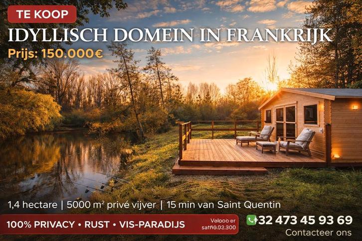 Idyllisch natuurdomein met vijver, Vacatures, Vacatures | Immo en Vastgoed