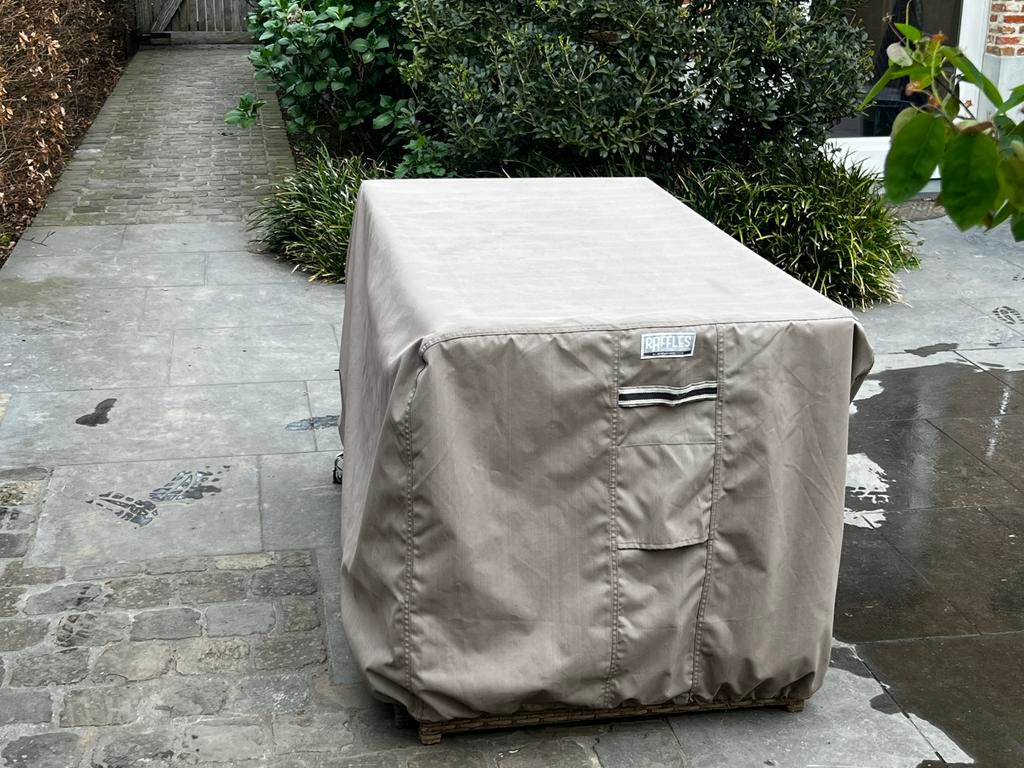 Balkonset- tuinset- tuin lounge + beschermingskap, Ophalen, Zo goed als nieuw