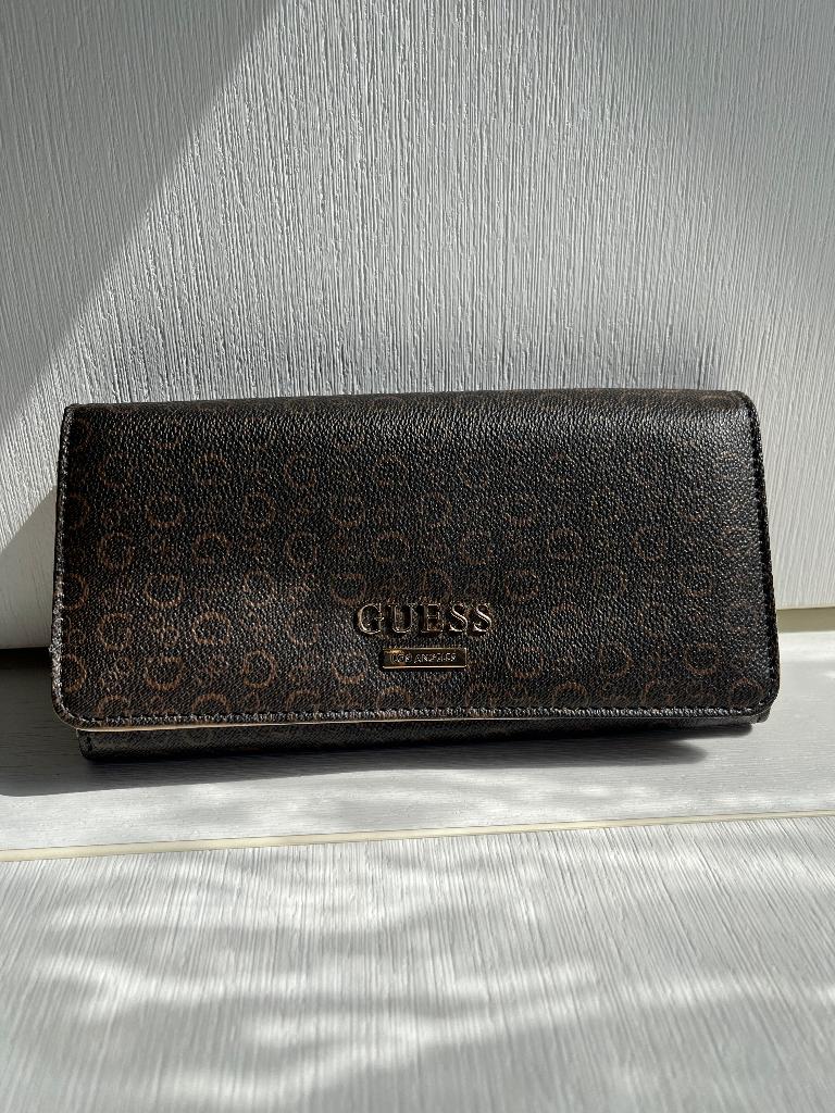 Portemonnee Guess, Ophalen, Bruin, Guess, Nieuw