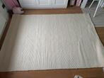Tapis en laine 160x230 cm - crème/blanc cassé - presque neuf, Maison & Meubles, Ameublement | Tapis & Moquettes, Enlèvement, Comme neuf