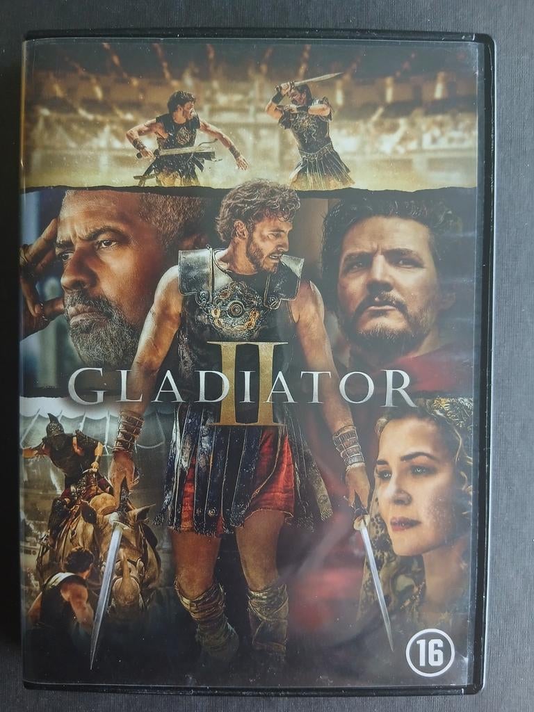 The Gladiator 2 (2025) Pedro Pascal, Denzel Washington, Vanaf 16 jaar, Ophalen of Verzenden, Zo goed als nieuw, Actie