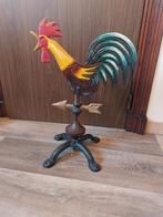 Decoratieve haan, Tuin en Terras, Tuinbeelden, Ophalen, Gebruikt, Metaal, Dierenbeeld