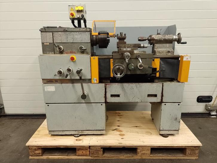 Draaibank Celtic 14, metaaldraaibank, tour, Doe-het-zelf en Bouw, Draaibanken, Gebruikt, Metaaldraaibank, 500 tot 1000 mm, Ophalen of Verzenden