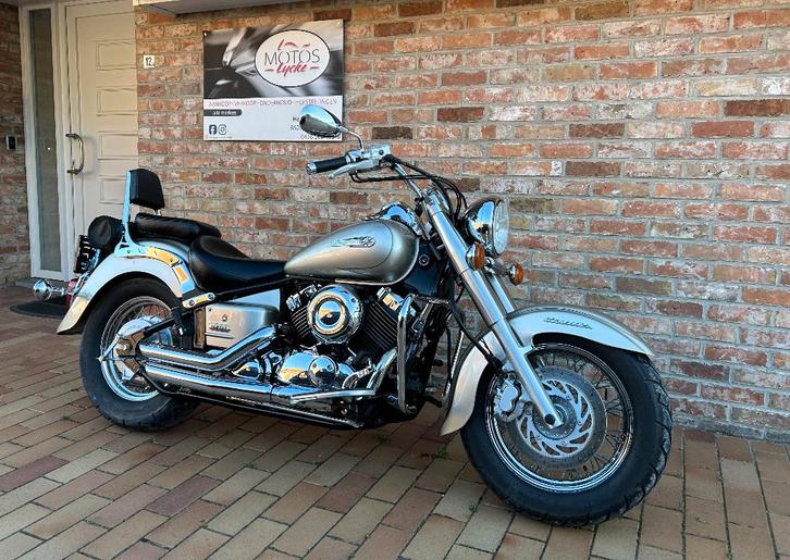 Yamaha Dragstar 650 (A2-rijbewijs), Motos, Motos | Yamaha, Entreprise, Chopper, 12 à 35 kW, 2 cylindres, Permis Moto A2 minimum