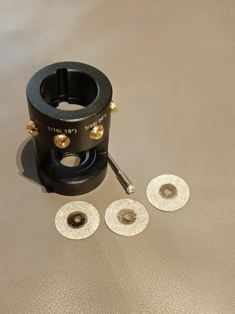 Wolfraam elektrode slijper, Doe-het-zelf en Bouw, Gereedschap | Lasapparaten, Zo goed als nieuw, Tig, Ophalen of Verzenden