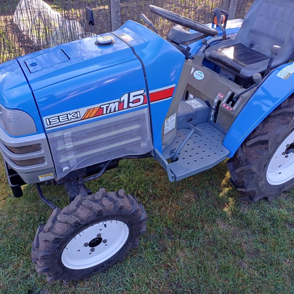 Tracteur Iseki TM 15, mini-tracteur à 4 roues motrices, Enlèvement