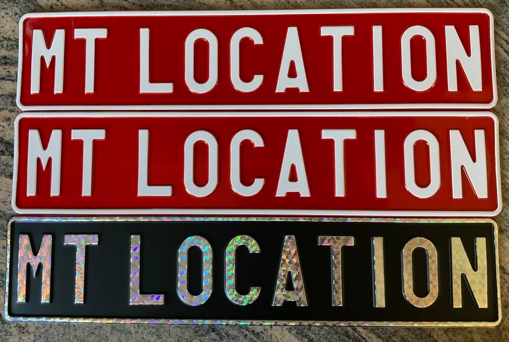 Plaque immatriculation tuning/fantaisie, Enlèvement ou Envoi, ., ., .