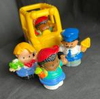 Fisher Price | Little people | Autobus scolaire | Écoliers, Enlèvement ou Envoi, Utilisé