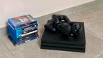 PlayStation 4 Pro + 2 manettes et écouteurs + jeux, Comme neuf, Enlèvement, 1 TB, Pro