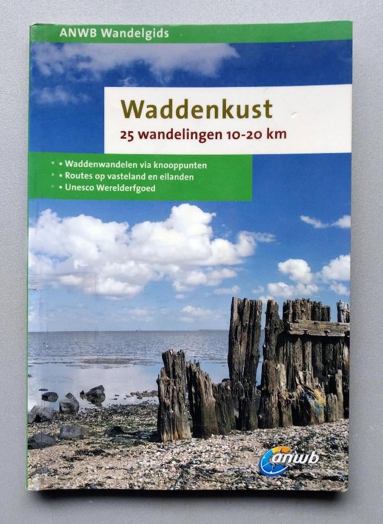 ANWB wandelgids - Waddenkust, Livres, Guides touristiques, Vendu en Flandre, pas en Wallonnie, Enlèvement ou Envoi
