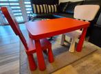 1 Table + 2 chaises enfant Ikea série Mammut., Enlèvement, Chaise(s)