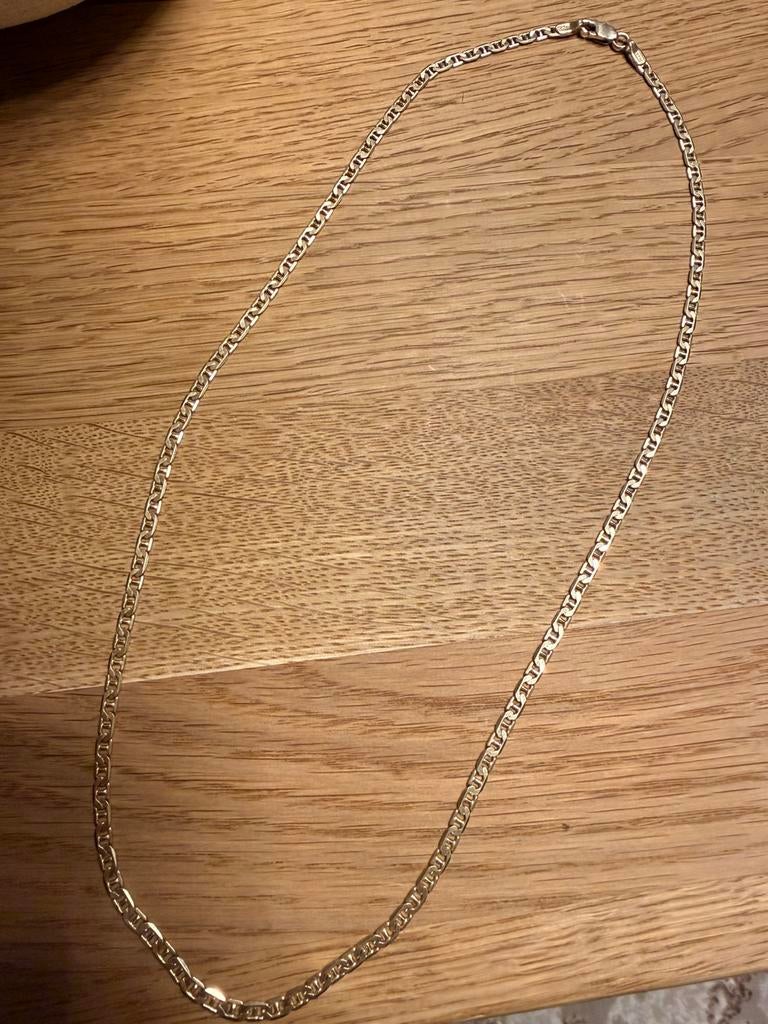 Ketting, Bijoux, Sacs & Beauté, Colliers, Enlèvement ou Envoi, Comme neuf, Or