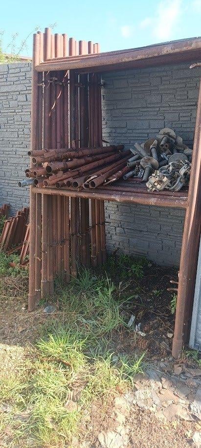 échafaudage de construction, Bricolage & Construction, Échafaudages, Utilisé, Échafaudage de façade, Enlèvement