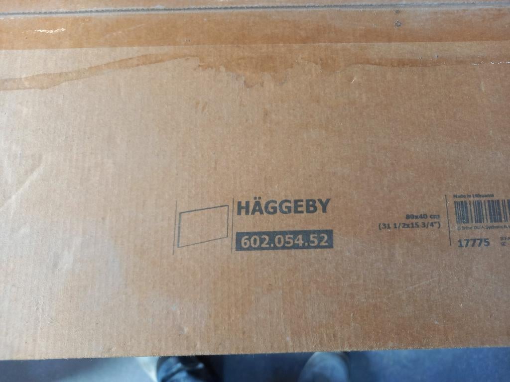 Porte Ikea Haggeby, jamais déballée, Enlèvement