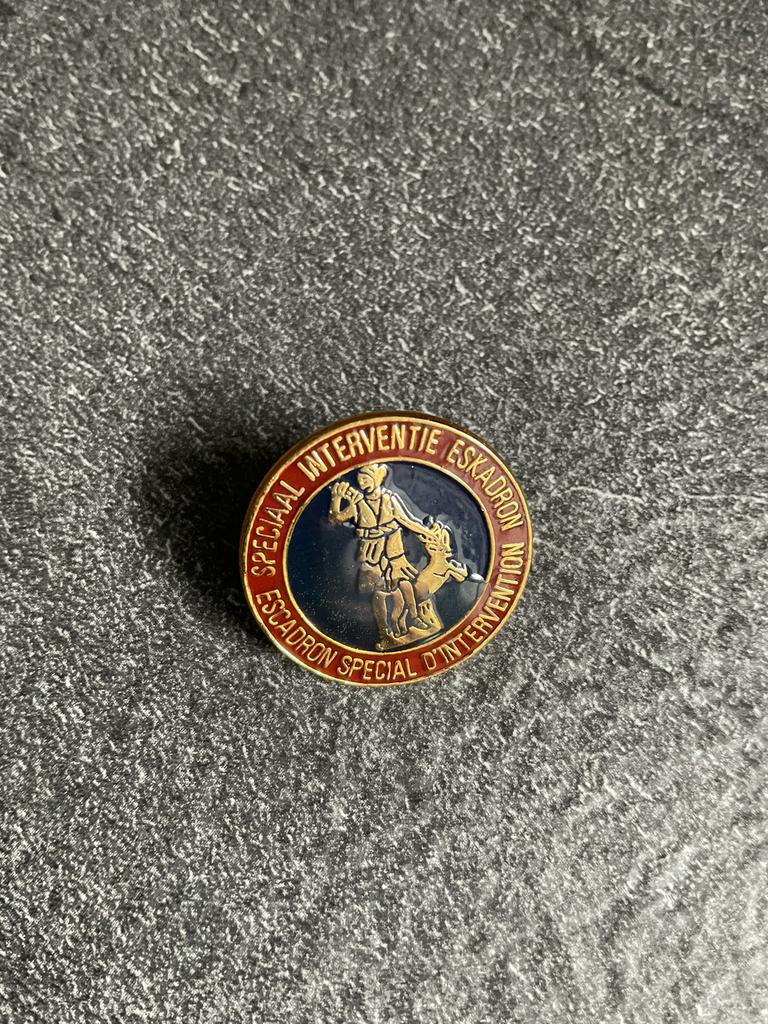 Rijkswacht pin, Verzamelen, Ophalen, Rijkswacht, Embleem of Badge