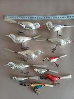 Antieke kerstballen vogels set, Ophalen of Verzenden