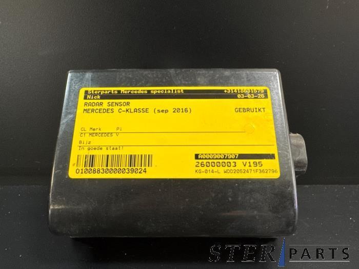 Radar sensor van een Mercedes C-Klasse, Auto-onderdelen, Overige Auto-onderdelen, Mercedes-Benz, Gebruikt, 3 maanden garantie