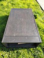 Table de salon en bois de manguier massif, Maison & Meubles, 100 à 150 cm, Moins de 50 cm, Comme neuf, Enlèvement