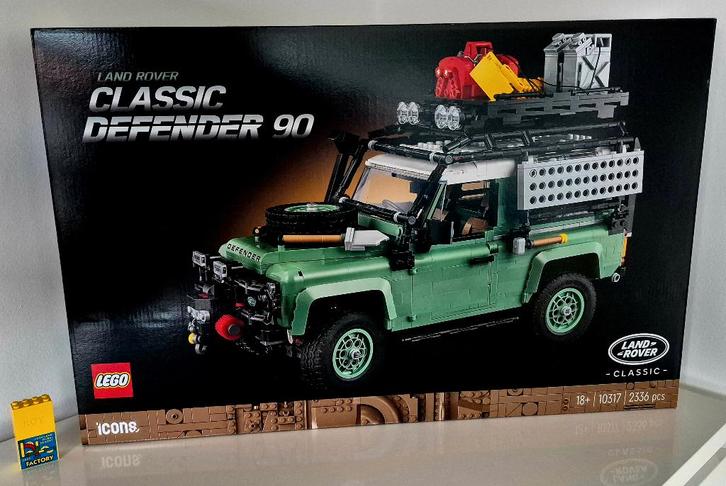 Lego Land Rover Defender classique 10317, Enfants & Bébés, Jouets | Duplo & Lego, Neuf, Lego, Ensemble complet, Enlèvement ou Envoi