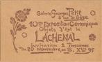 adreskaart "Art de Lachenal Galerie Georges Petit",  proefdr, Ophalen