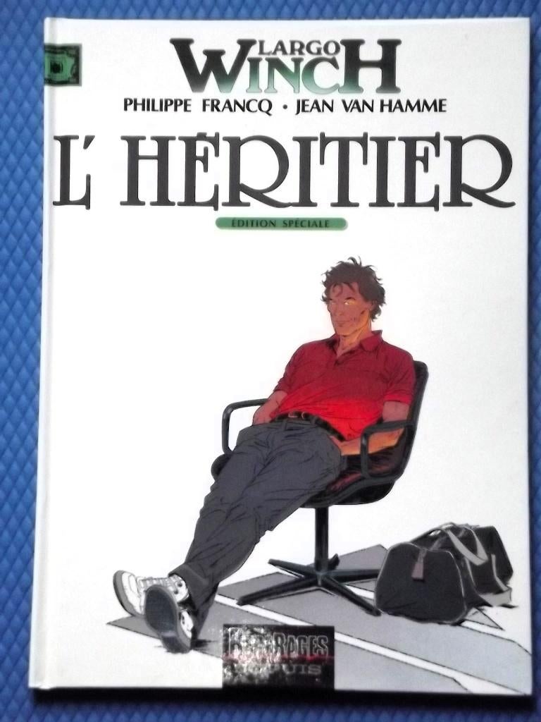Largo WINCH - 1. L'héritier (Edition Spéciale), Eén stripboek, Franq / Van Hamme, Ophalen of Verzenden, Zo goed als nieuw