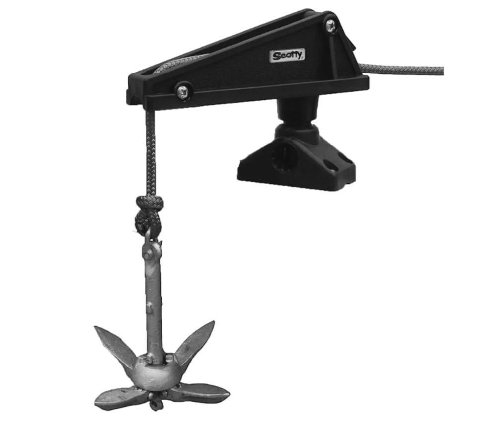 Scotty Ankerslot voor boot, belly of kajak, Watersport en Boten, Hengelsport | Roofvissen, Ophalen of Verzenden