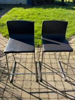 2x barkrukken Bernhard Ikea, Huis en Inrichting, 2 krukken, Ophalen, Zo goed als nieuw, Leer