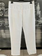 prachtige witte linnen zomer broek Miss Captain - 46, Kleding | Dames, Miss Captain, Verzenden, Wit, Maat 46/48 (XL) of groter