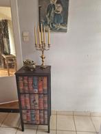 Kastje(boeken) metaal 95/42/35cm  €€65, Antiek en Kunst, Ophalen