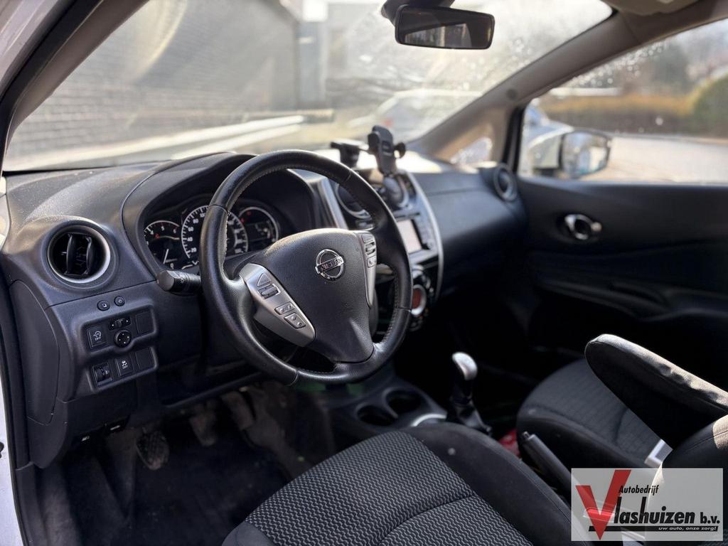 Nissan Note 1.5 dCi Acenta | Climate | Cruise | Navi |, Auto's, Nissan, Start-stop-systeem, Monovolume, Zwart, Wit