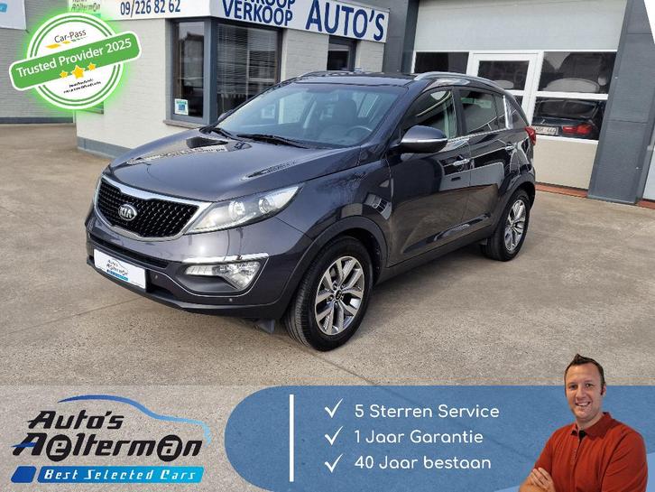 Kia Sportage 1.6i 2WD LEDER * VERWARMDE STOELEN V & A, Autos, Kia, Entreprise, Achat, Sportage, ABS, Caméra de recul, Airbags