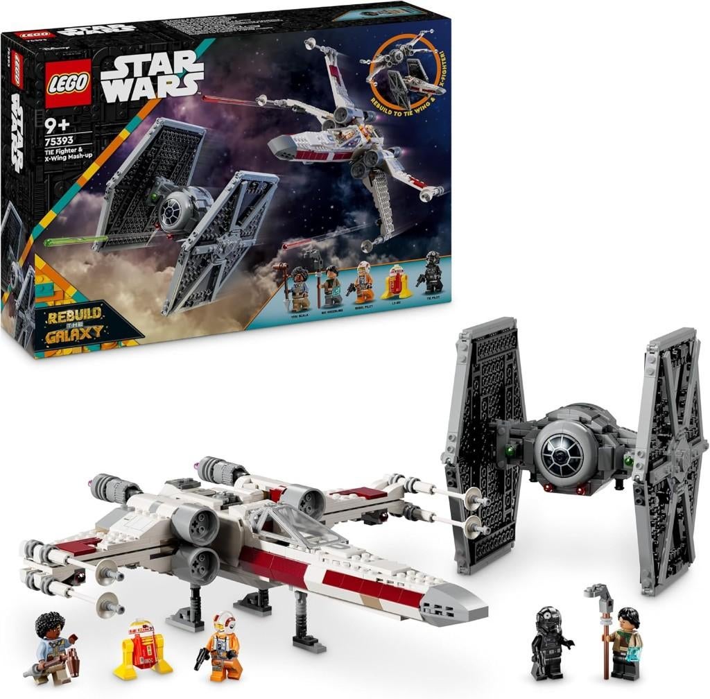 Neuf - Lego TIE Fighter et X-Wing à combiner (75393), Neuf, Star Wars, Lego, Ensemble complet