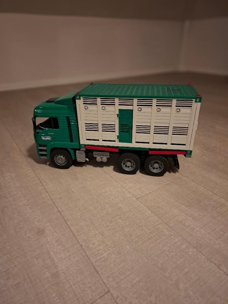 Bruder MAN veetransportwagen, Kinderen en Baby's, Ophalen