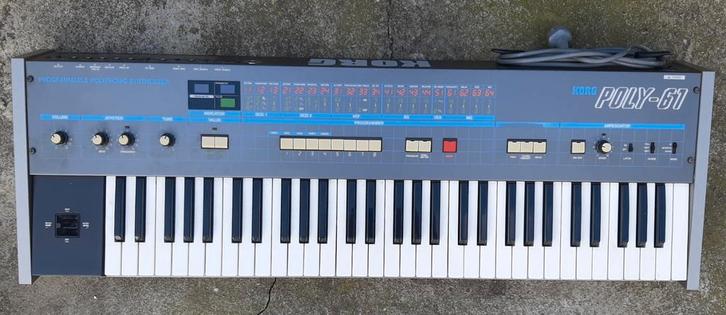 Korg Poly-61 + MIDI + SERVICED, Musique & Instruments, Synthétiseurs, Utilisé, 61 touches, Korg, Avec connexion MIDI, Enlèvement ou Envoi