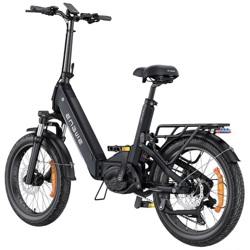 ENGWE L20 Pro 3.0 zwarte 250W 100N elektrische vouwfiets, Ophalen of Verzenden, Nieuw