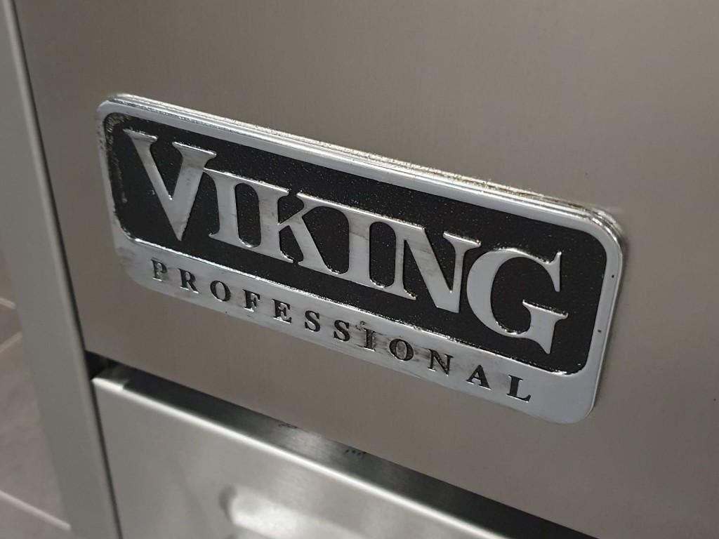 Luxe Viking Fornuis 150cm RVS 6  precisiebranders tepanyak, Gaz, Classe énergétique A ou plus économe, Gril, Comme neuf