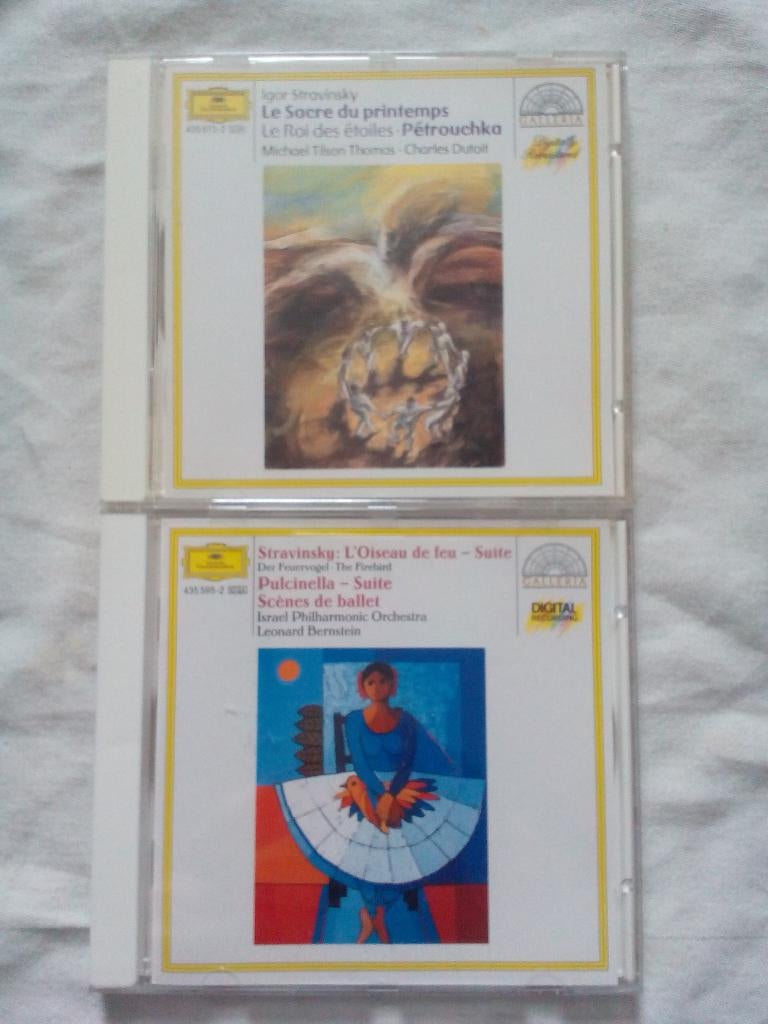 Igor Stravinsky - 2CD, Enlèvement ou Envoi, Comme neuf, Orchestre ou Ballet