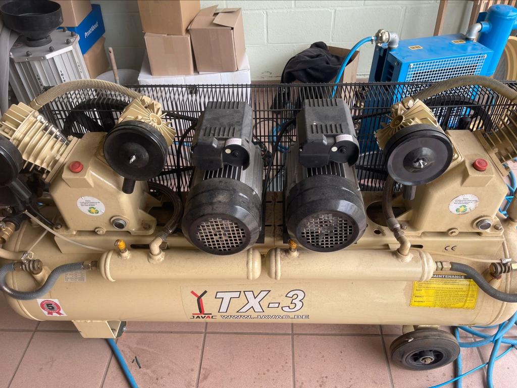 TE KOOP JAVAC TX-3 BIS LUCHTCOMPRESSOR, Ophalen