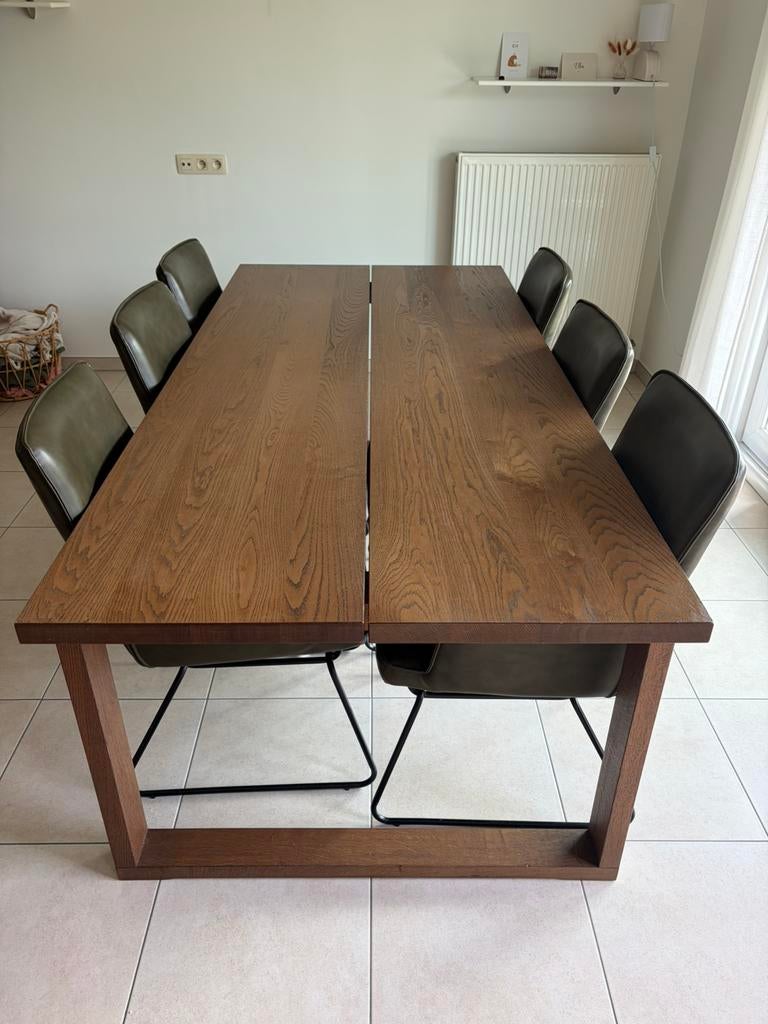 Eettafel MÖRBYLÅNGA 220x100, Maison & Meubles, Enlèvement