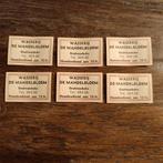 6 x Lucifer etiket Wasserij De Mandelbloem Oostrozebeke, Enlèvement ou Envoi