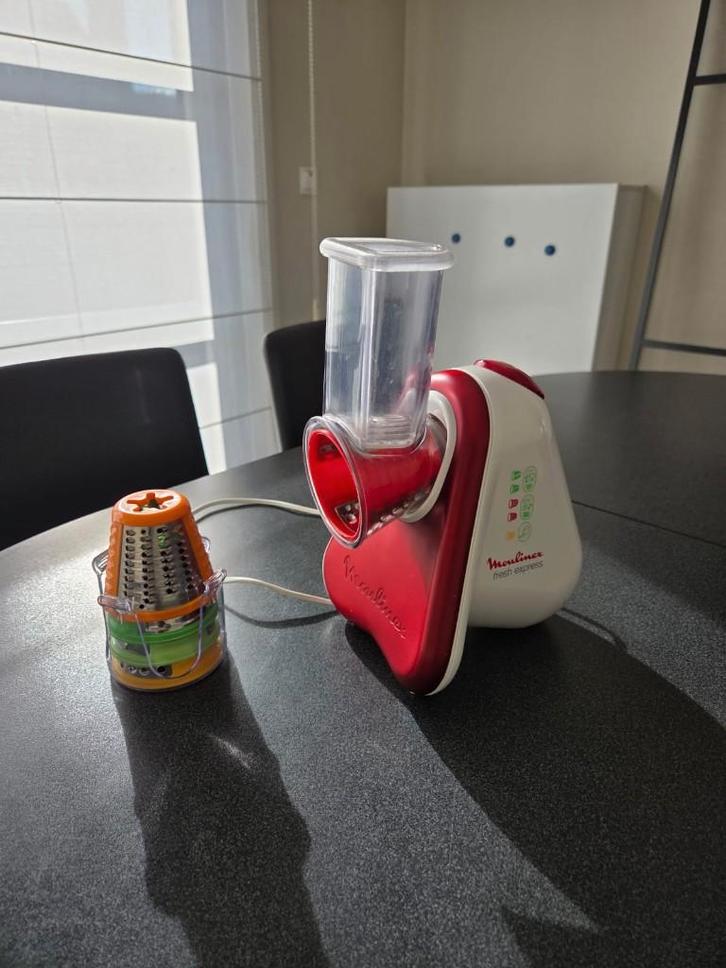 Groentensnijder Moulinex DJ7535 Fresh Express 3 in 1, Huis en Inrichting, Keuken | Keukenelementen, Gebruikt, Ophalen