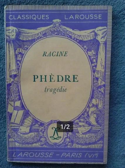 "Phèdre" Racine (tragédie), Livres, Art & Culture | Danse & Théâtre, Enlèvement ou Envoi, Théâtre, Utilisé, Racine