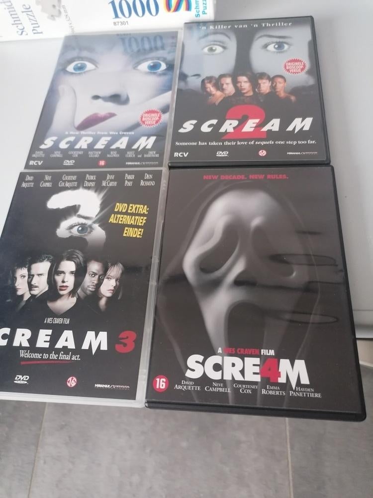 Scream Collectie, Cd's en Dvd's, Vanaf 16 jaar, Ophalen of Verzenden, Zo goed als nieuw, Slasher