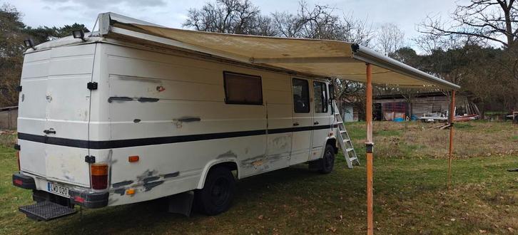 Auvent de 5,8m avec bâche de qualité robuste, Caravanes & Camping, Accessoires de camping, Utilisé, Enlèvement