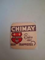 Tapis à bière trappiste Old Chimay, Collections, Marques de bière, Enlèvement ou Envoi