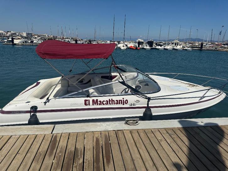 Christ craft 21 concept Boot met trailer/speedboot, Watersport en Boten, Speedboten, Gebruikt, 6 meter of meer, Benzine, 200 pk of meer