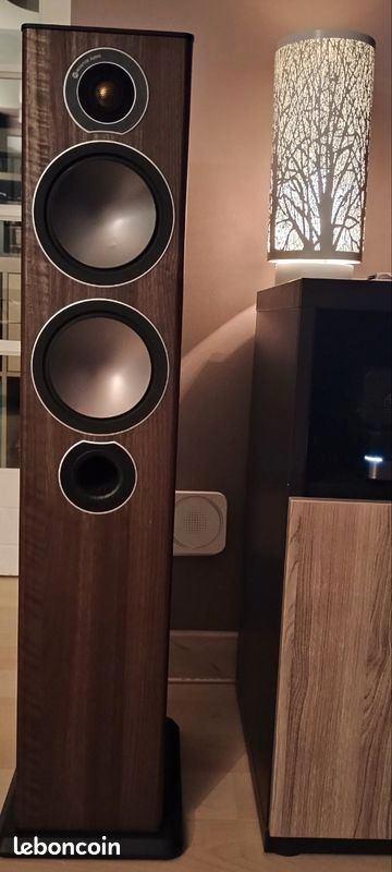 Monitor Audio Bronze 5 hifi-luidsprekers, Audio, Tv en Foto, Luidsprekerboxen, Zo goed als nieuw, Front, Rear of Stereo speakers