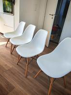 Lot de 6 chaises style scandinave blanches – Design moderne, Comme neuf, Synthétique, Cinq, Six Chaises ou plus, Scandinave